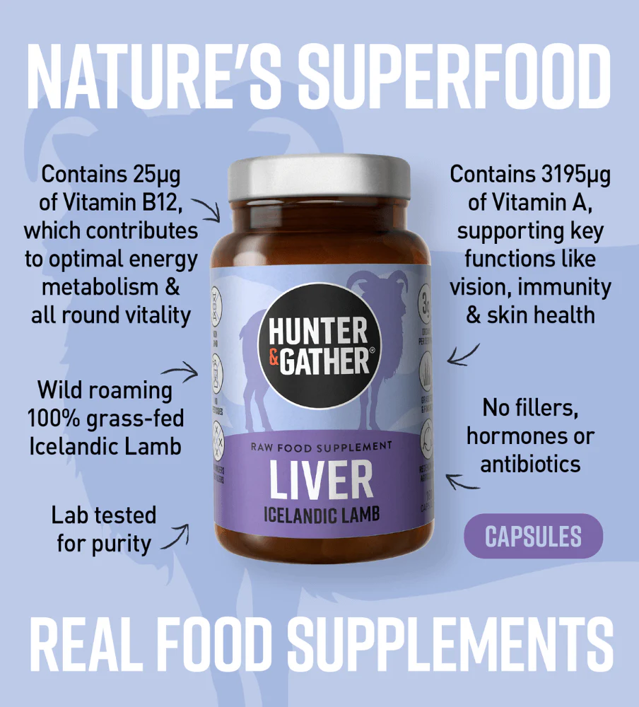 LIVER Capsules - 100% Grass Fed Lamb Liver - Image 3