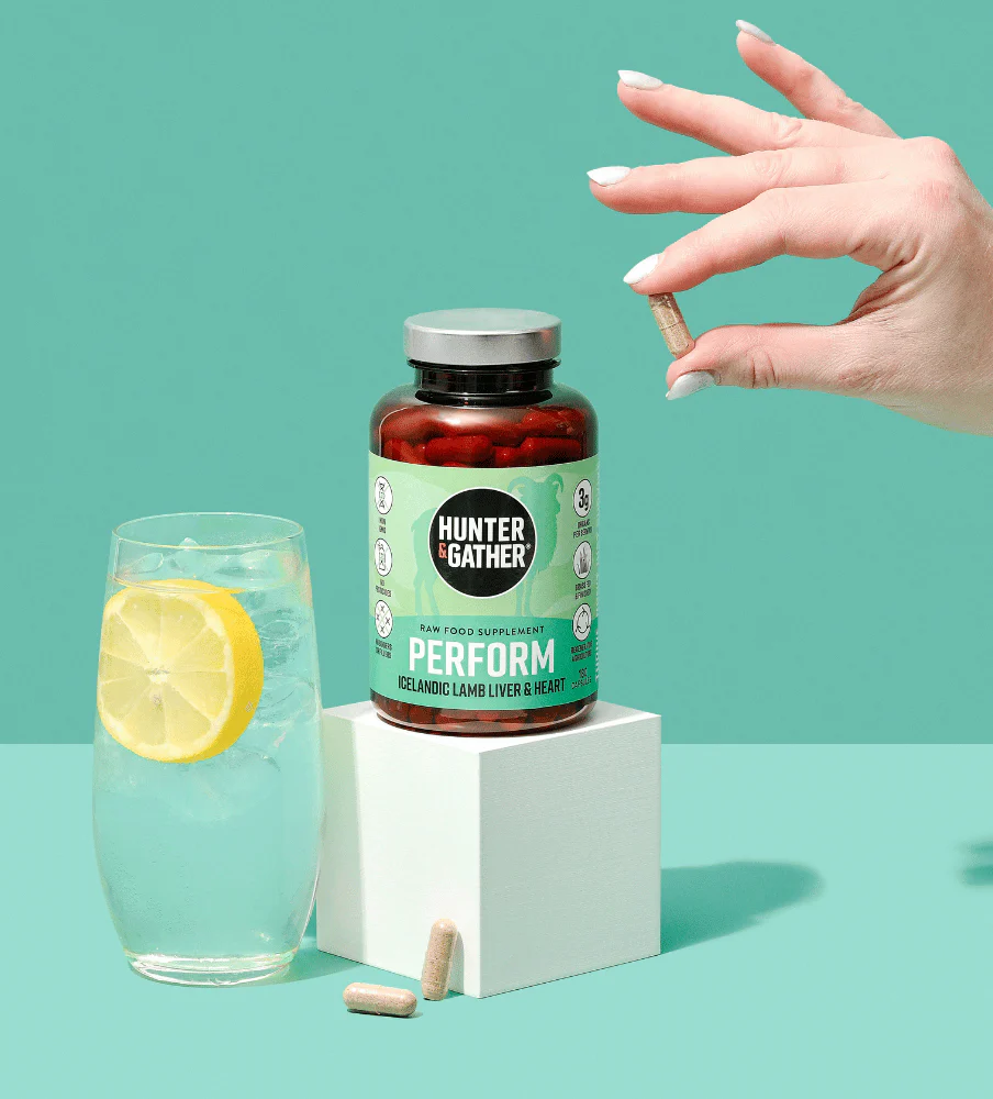 PERFORM Capsules - 100% Grass Fed Lamb Liver & Heart - Image 5