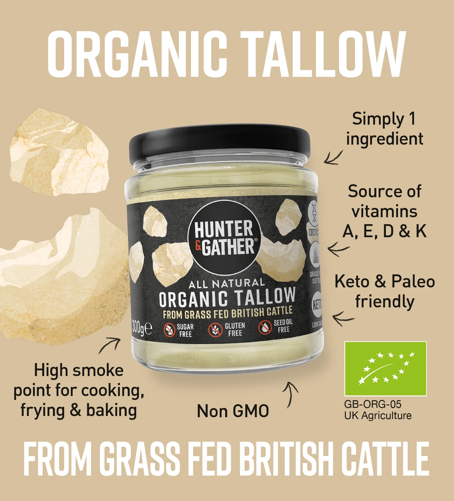 Grass Fed Organic Beef Tallow - Image 11