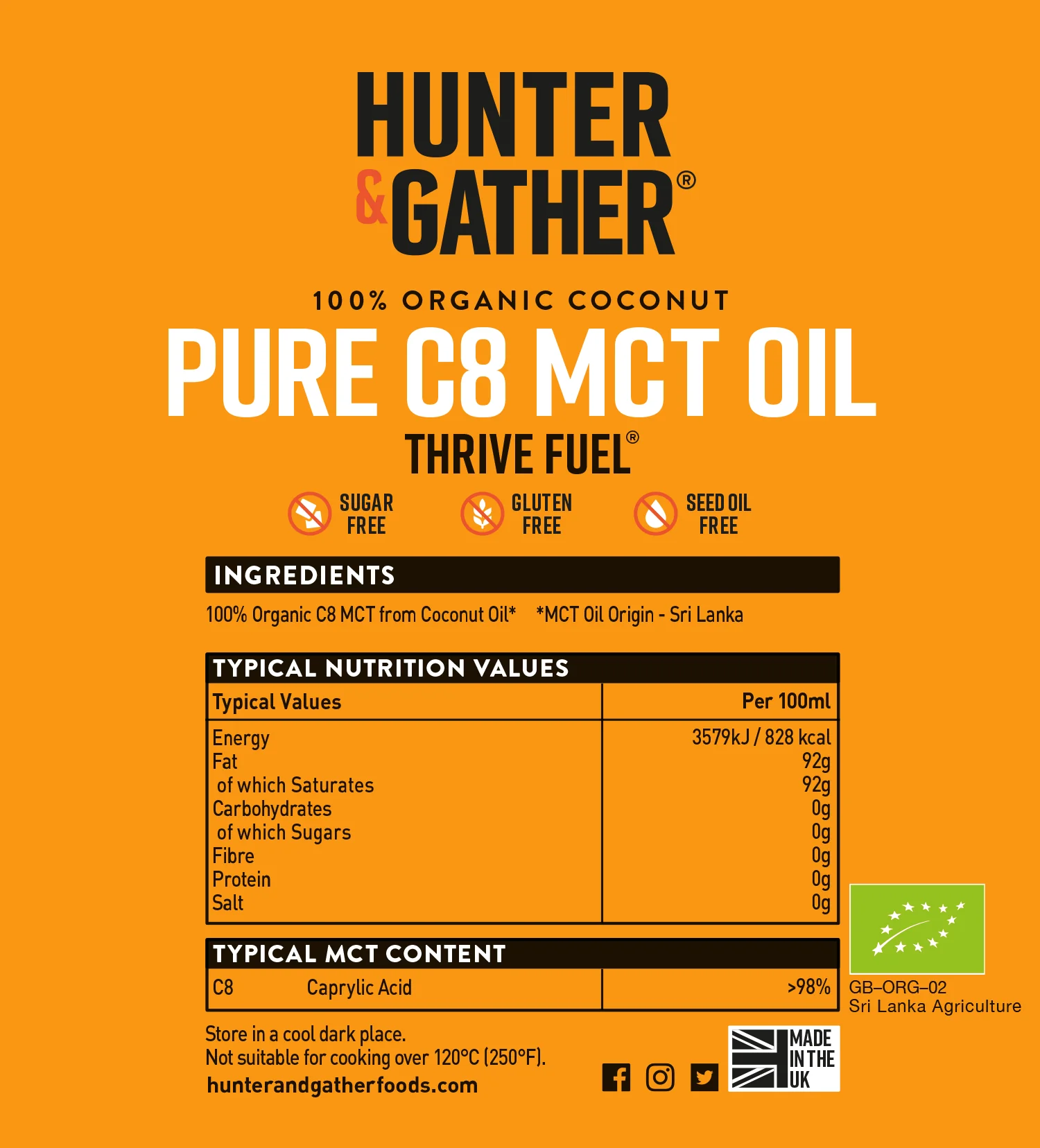 Thrive Fuel® Pure C8 MCT Oil - Image 7